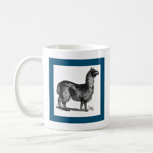 Caneca De Café Alpaca Llama Cute Peru Animal Nature Art
