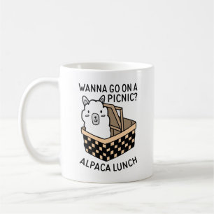 Caneca De Café Alpaca Lunch