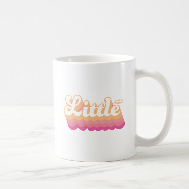 Caneca De Café Alpha Chi Omega | Pequena (Direita)