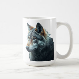 Caneca De Café „Alpha-Wolf – König der Wildnis“