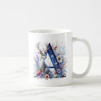 Caneca De Café Alphabet Christmas Coffee Hot Coco Mug. Carta Mug