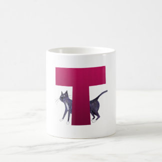 Caneca De Café Alphabet T Mug
