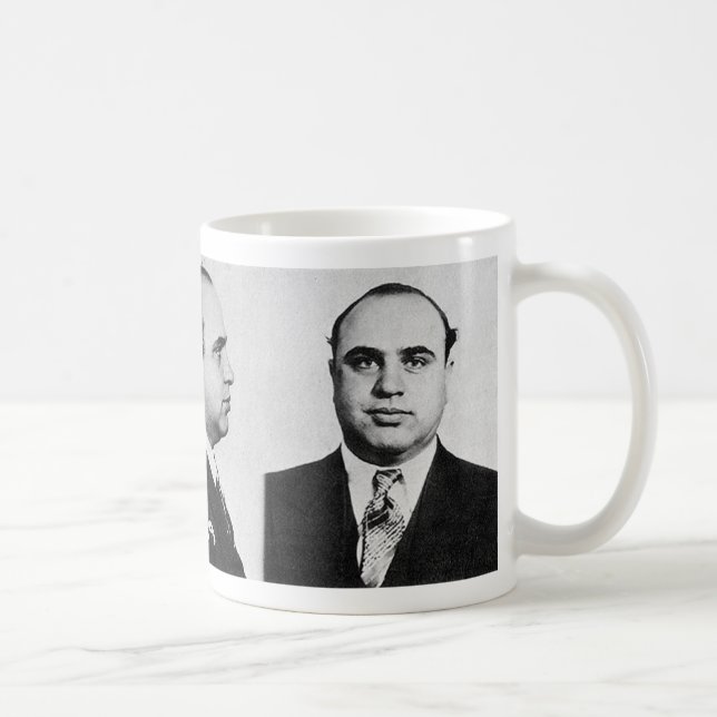 Caneca De Café Alphonse "Al" Capone (Direita)