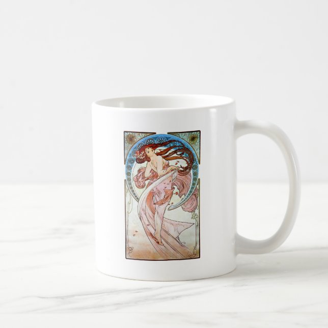 Caneca De Café Alphonse Mucha Dance (Direita)