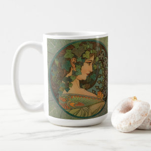 Caneca De Café Alphonse Mucha mug design