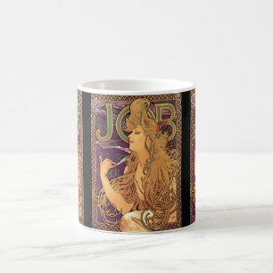 Caneca De Café Alphonse Mucha - Presente personalizado de anúncio