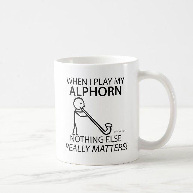 Caneca De Café Alphorn Nada Mais Importa (Direita)