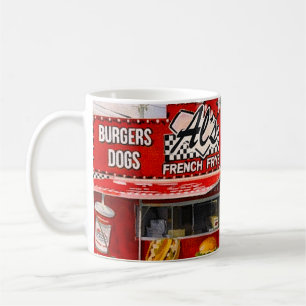 Caneca de café Al's French Frys de Vermont