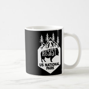 Caneca De Café Alt Us National Park Resist Service