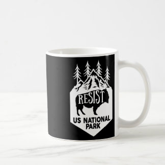 Caneca De Café Alt Us National Park Resist Service