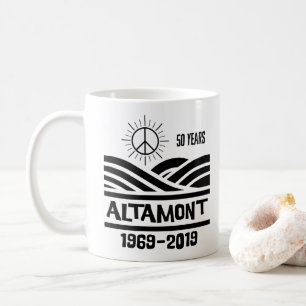 Caneca De Café Altamont Speedway 1969-2019 50º Aniversário