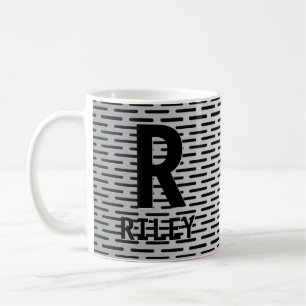 Caneca De Café Alterar o nome inicial da adição O P Q R S T Slot