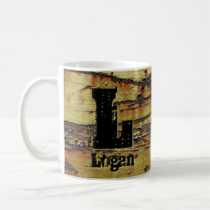 Caneca De Café Alterar o nome inicial do suplemento H I J K L M N