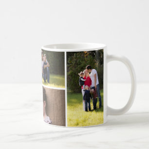 Caneca De Café Altere fotos facilmente! Faça sua própria colagem