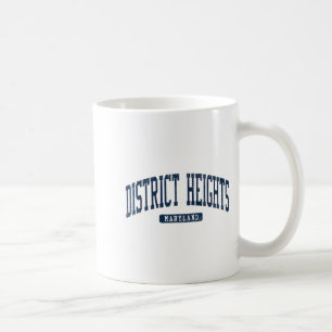 Caneca De Café Alturas do Distrito Maryland Md Faculdade Universi