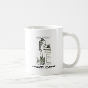 Caneca De Café Aluno diplomado (esqueleto)