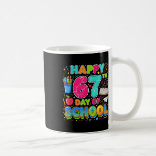 Caneca De Café Aluno Seis Sete Tendência 67 Feliz 67º Dia De Sc