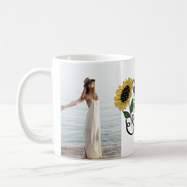 Caneca De Café "Always Be Your Own Sunshine" 2 Fotografias Person (Esquerda)