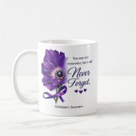 Caneca De Café Alzheimer - Nunca Esqueça