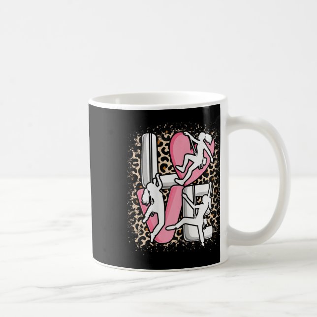 Caneca De Café Ama Escalada Bouldering Escalada de Rocha Escalado (Direita)
