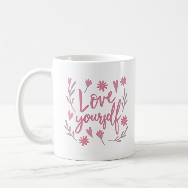 Caneca De Café ama-te (Esquerda)