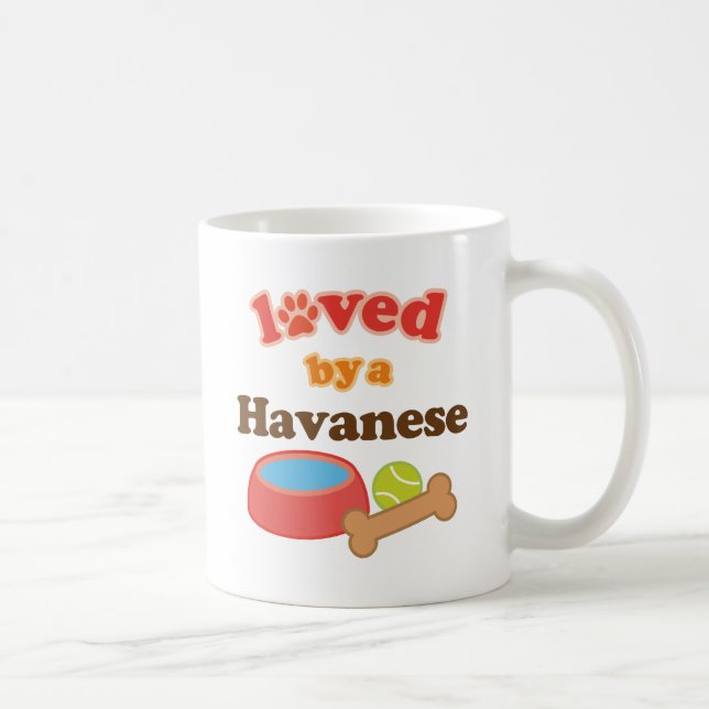 Caneca De Café Amado por um Havanese (raça do cão) (Direita)