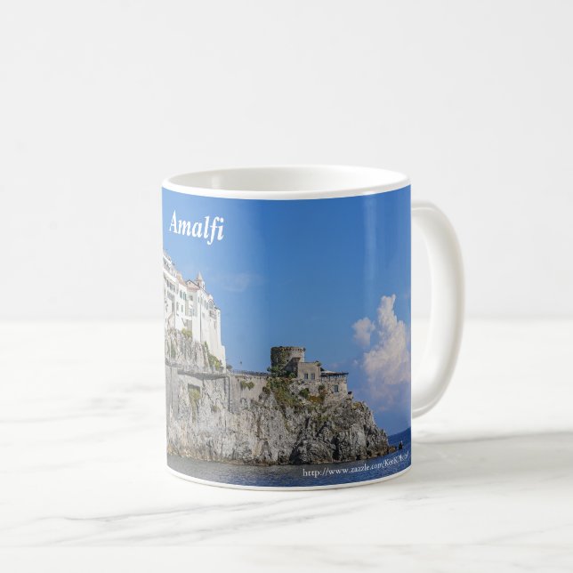 Caneca De Café Amalfi (Frente Esquerda)