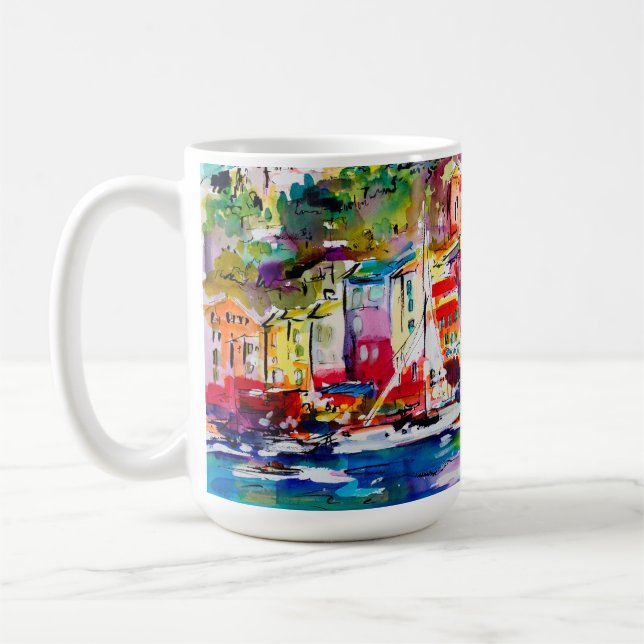 Caneca De Café Amalfi Coast Itália (Esquerda)