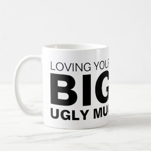 Caneca De Café Amando Seu Grande Caneco Feio Personalizado