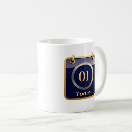 Caneca De Café "Amanhã Importa Quando Ele Se Torna Hoje"
