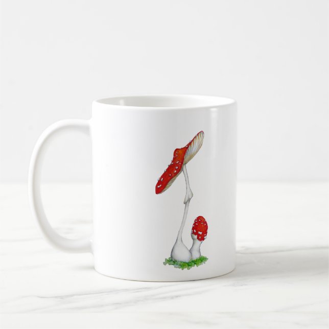 Caneca De Café Amanita muscaria (Esquerda)