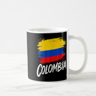 Caneca De Café Amante da Colômbia Bandeira Colombiana
