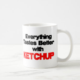 CANECA DE CAFÉ AMANTE DA KETCHUP