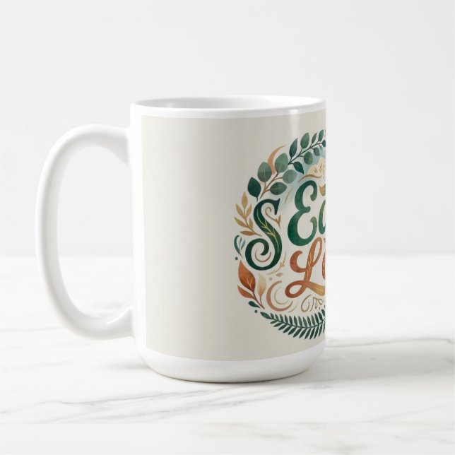 Caneca De Café Amante da Terra, Camiseta (Esquerda)