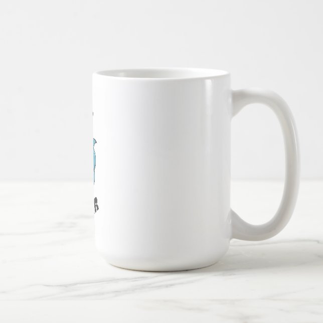 Caneca De Café Amante de academia de vidro (Direita)
