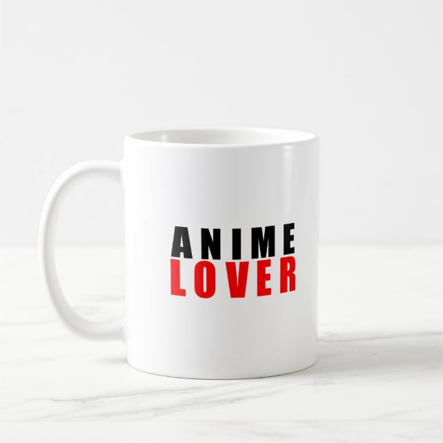 Caneca De Café Amante de anime (Esquerda)