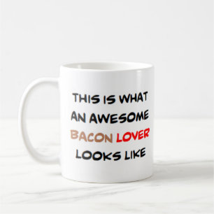 Caneca De Café amante de bacon, incrível