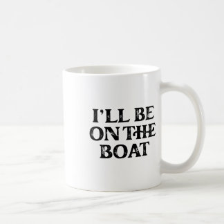 Caneca De Café Amante de Barcos Velejando Pontão Barco a Motor Eu