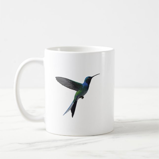 Caneca De Café Amante de Beija-flor (Esquerda)