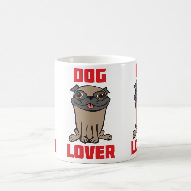 Caneca De Café Amante de Cachorro #2 (Centro)