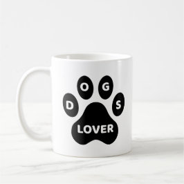 Caneca de Café Amante de Cães