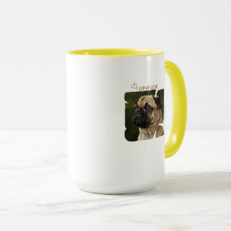 Caneca de Café Amante de Cães Copa do Amor Ideias