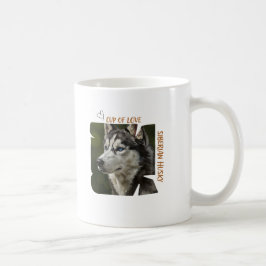 Caneca de Café Amante de Cães Copa do Amor Ideias