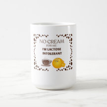 AMANTE DE CAFÉ BRANCO ENGRAÇADO, SEM CREAM CERÂMIC
