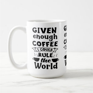 Caneca De Café Amante de Café Divertido Viciado em Cafeína Barist