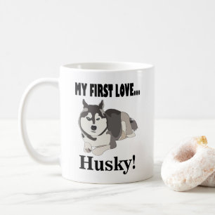 Caneca De Café Amante de Cão Husky Siberiano