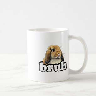 Caneca De Café Amante de Coelho Bunny Lop Mini Holland Bruh