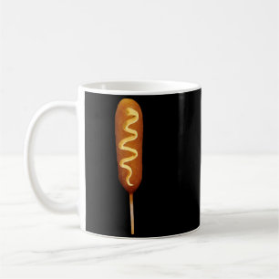 Caneca De Café Amante de Corn Dog Fantasia de Halloween