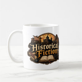 Caneca De Café Amante de Ficção Histórica
