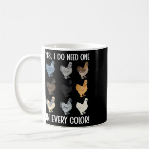 Caneca De Café Amante de Galinha Sedosa Engraçado Dono de Galinha